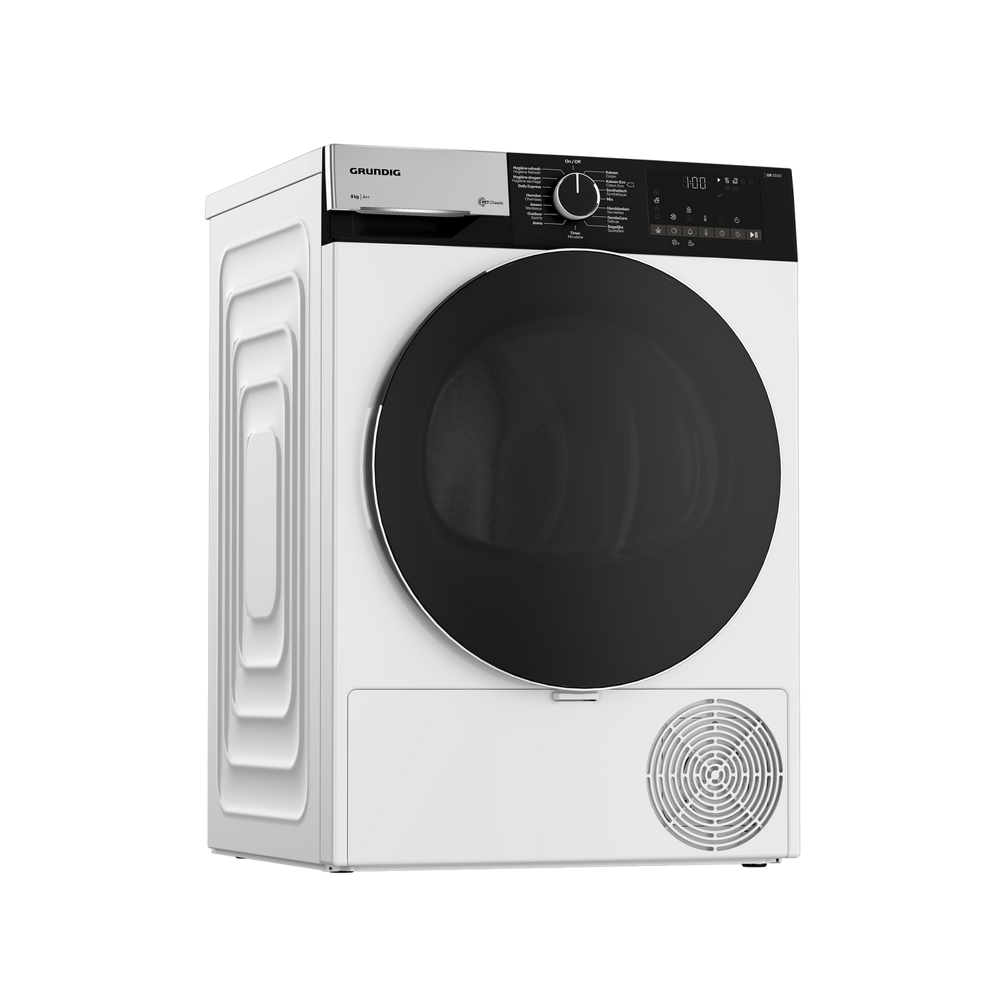 Grundig GT5P6823WO - 8 kg - warmtepomp